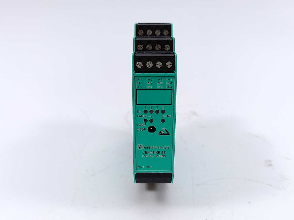 Pepperl+Fuchs 113695 VBA-4E-KE-ZE AS-Interface sensor/actuator module
