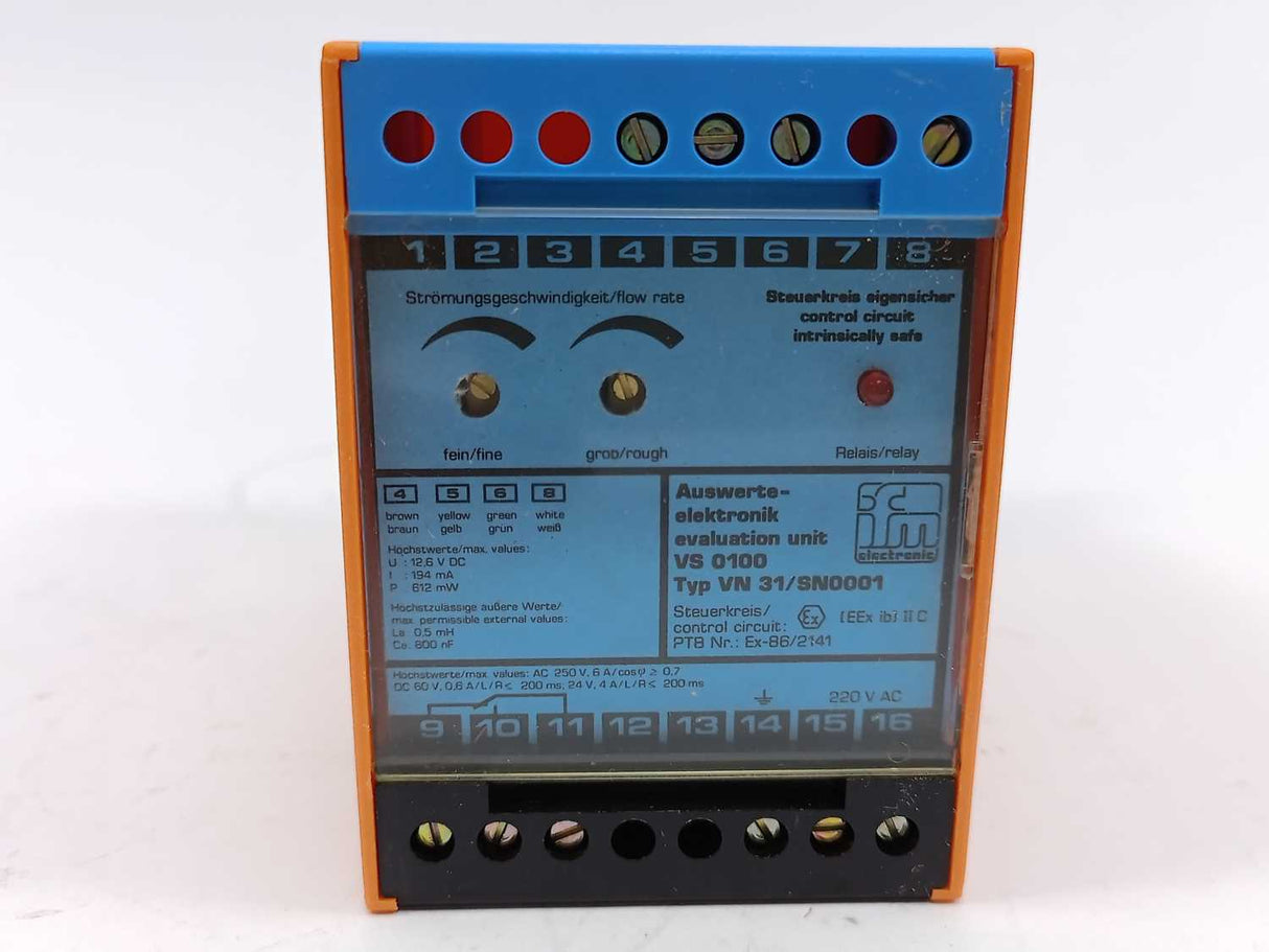 Ifm Electronic VN31 VS0100 Evaluation Unit Ex-APPROVED