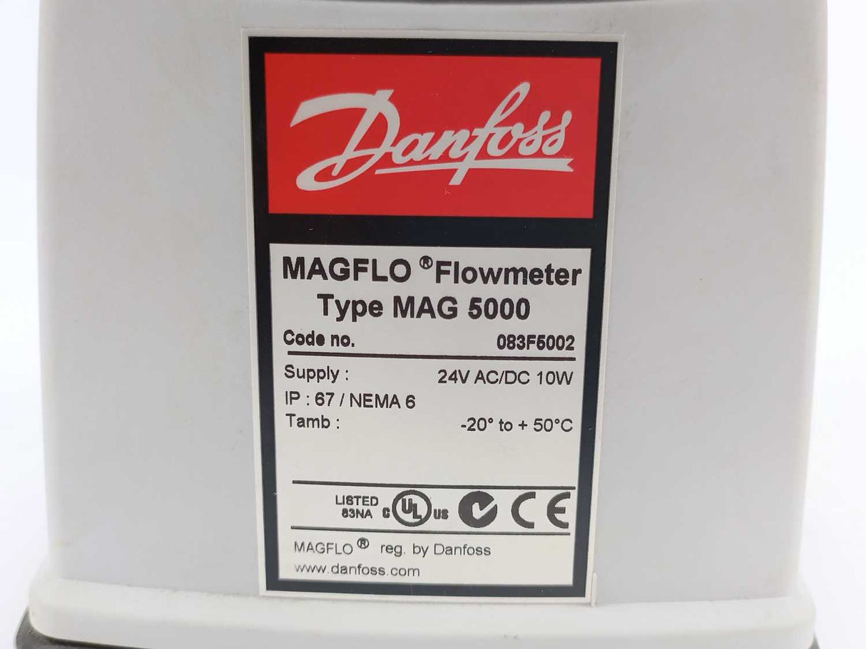 Danfoss 083F5002 MAGFLO Flowmeter Type Mag 5000