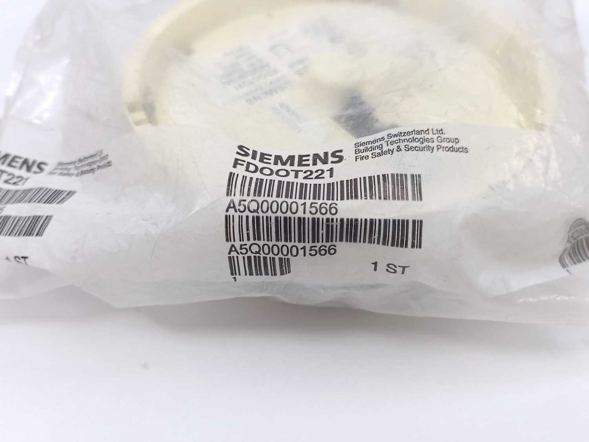 Siemens FDOOT221 Multi-Sensor Smoke Detector