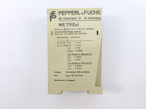Pepperl+Fuchs WE77/Ex1 Amplifier
