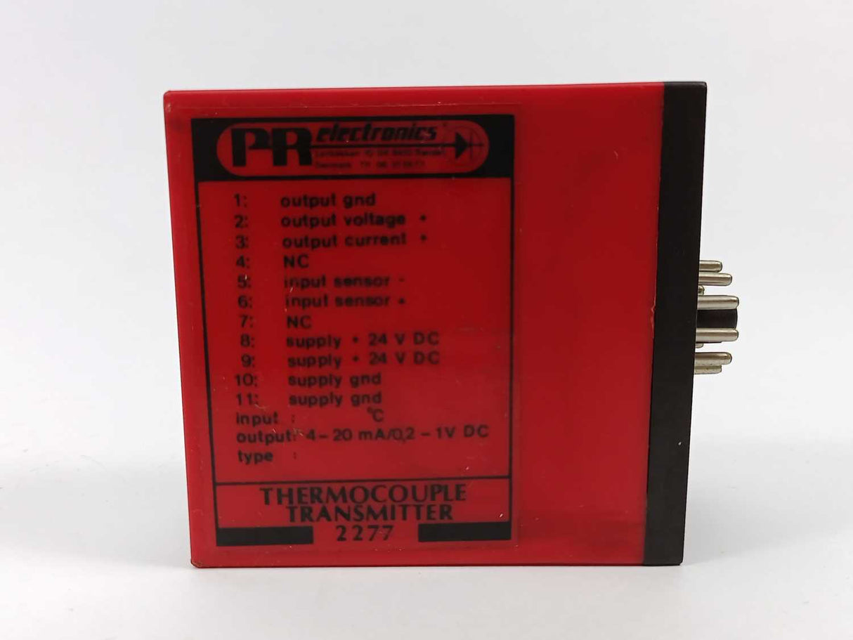 PR Electronics 2277 THERMOCOUPLE TRANSMITTER
