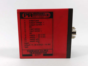 PR Electronics 2277 THERMOCOUPLE TRANSMITTER