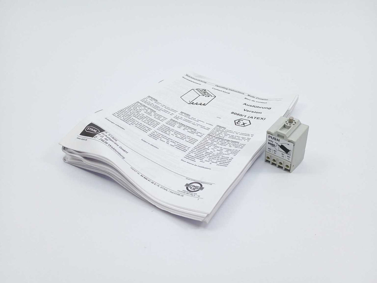 Stahl 8080/1-1 Contact Element Art. No. 132529