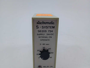 Electromatic SB 205 724 Interval On Operate. 3-60 sec.