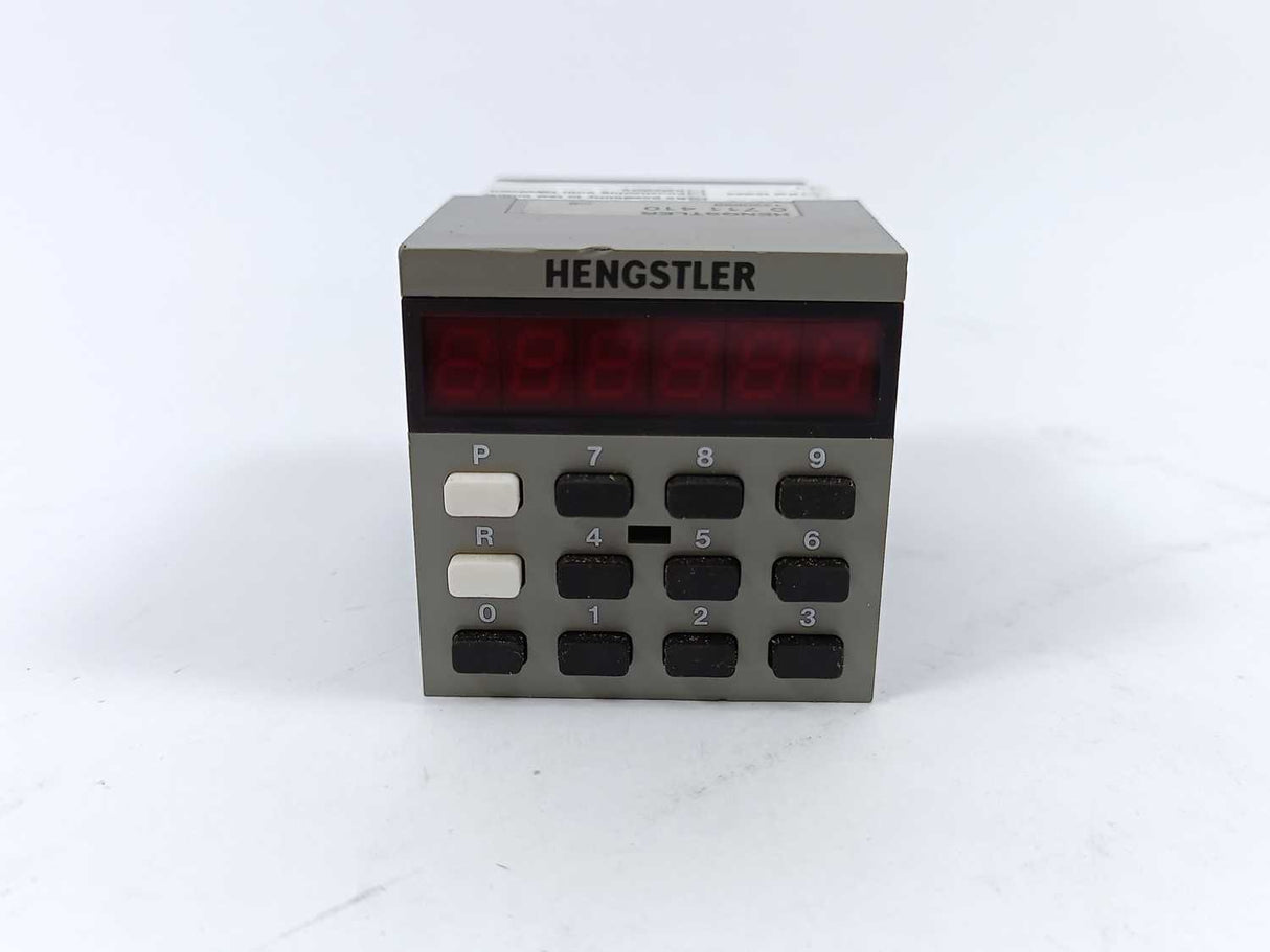 HENGSTLER 0 711 410 Plug-in 1 Channel Preset Counter