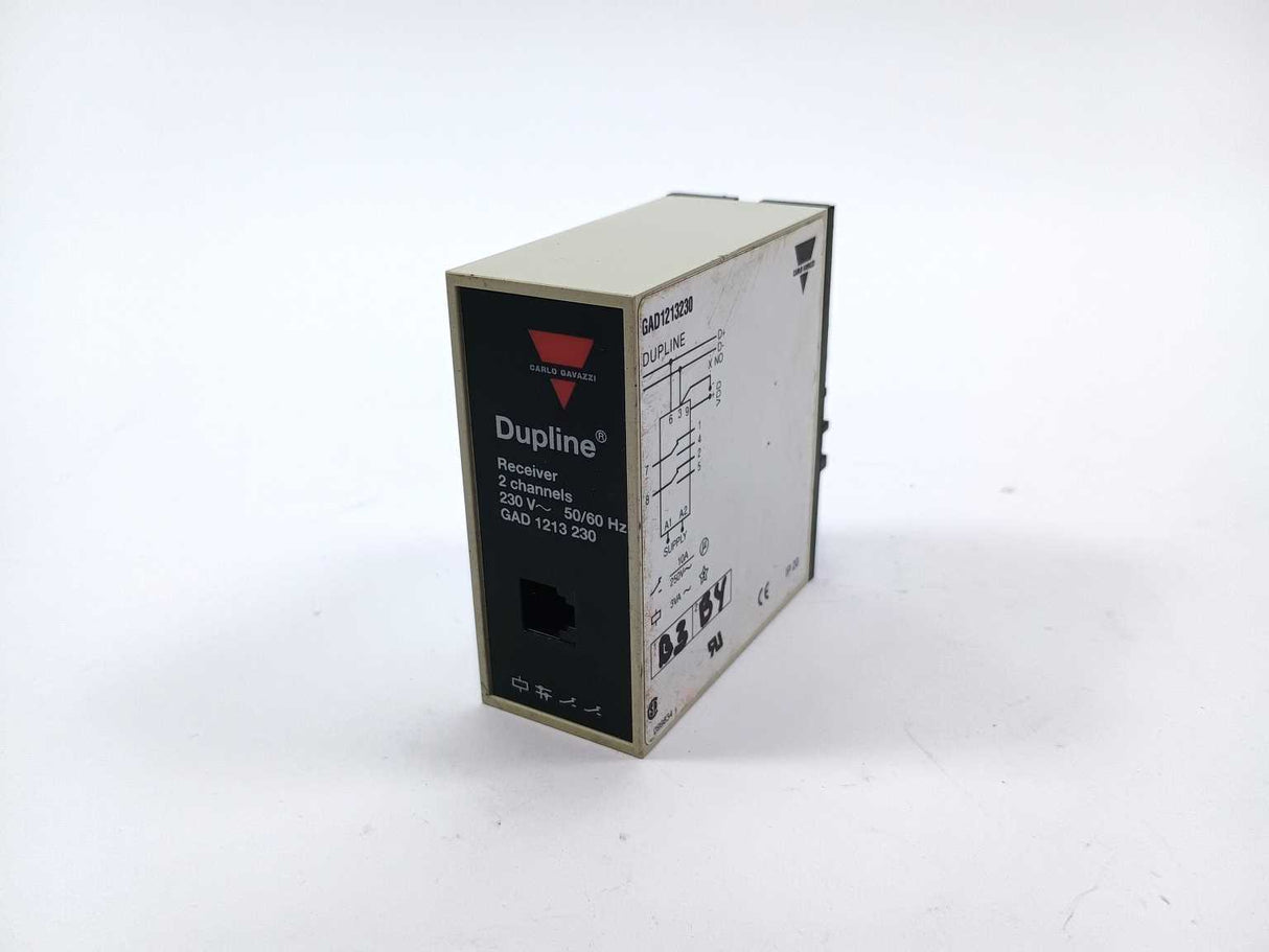 Carlo Gavazzi GAD1213230 Dupline Receiver 2 channels 230 V ~50/60 Hz