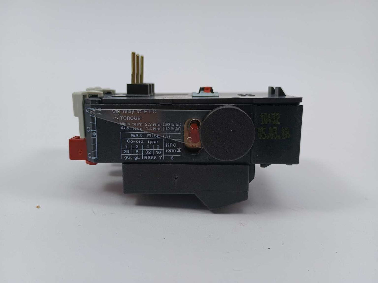 Danfoss 047H0206 OVERLOAD RELAY TI 16C DOL 1,5-1,9 A