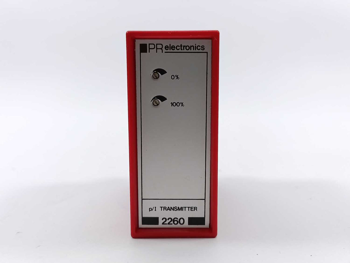 PR Electronics 2260 p/I transmitter type.X1