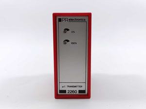 PR Electronics 2260 p/I transmitter type.X1