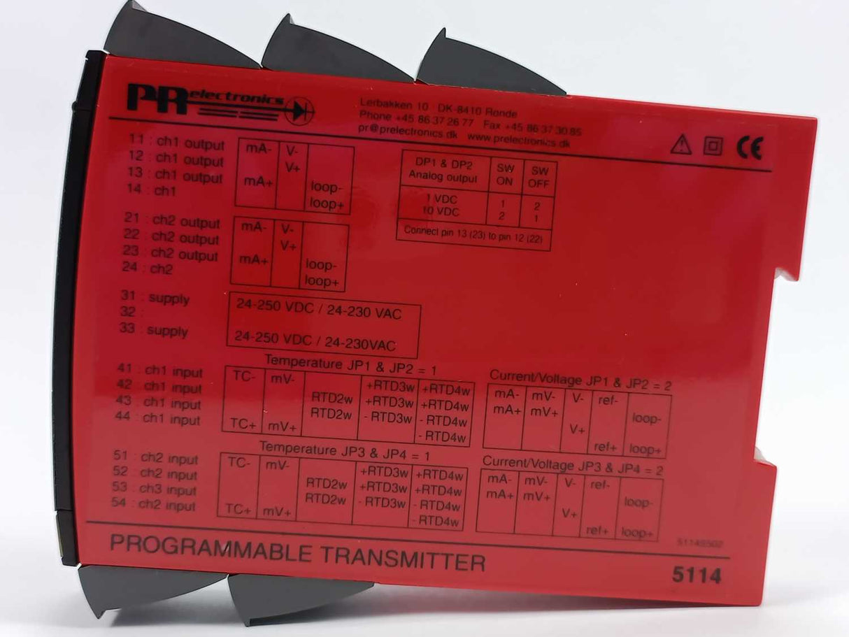 PR Electronics 5114A_B Programmable Transmitter