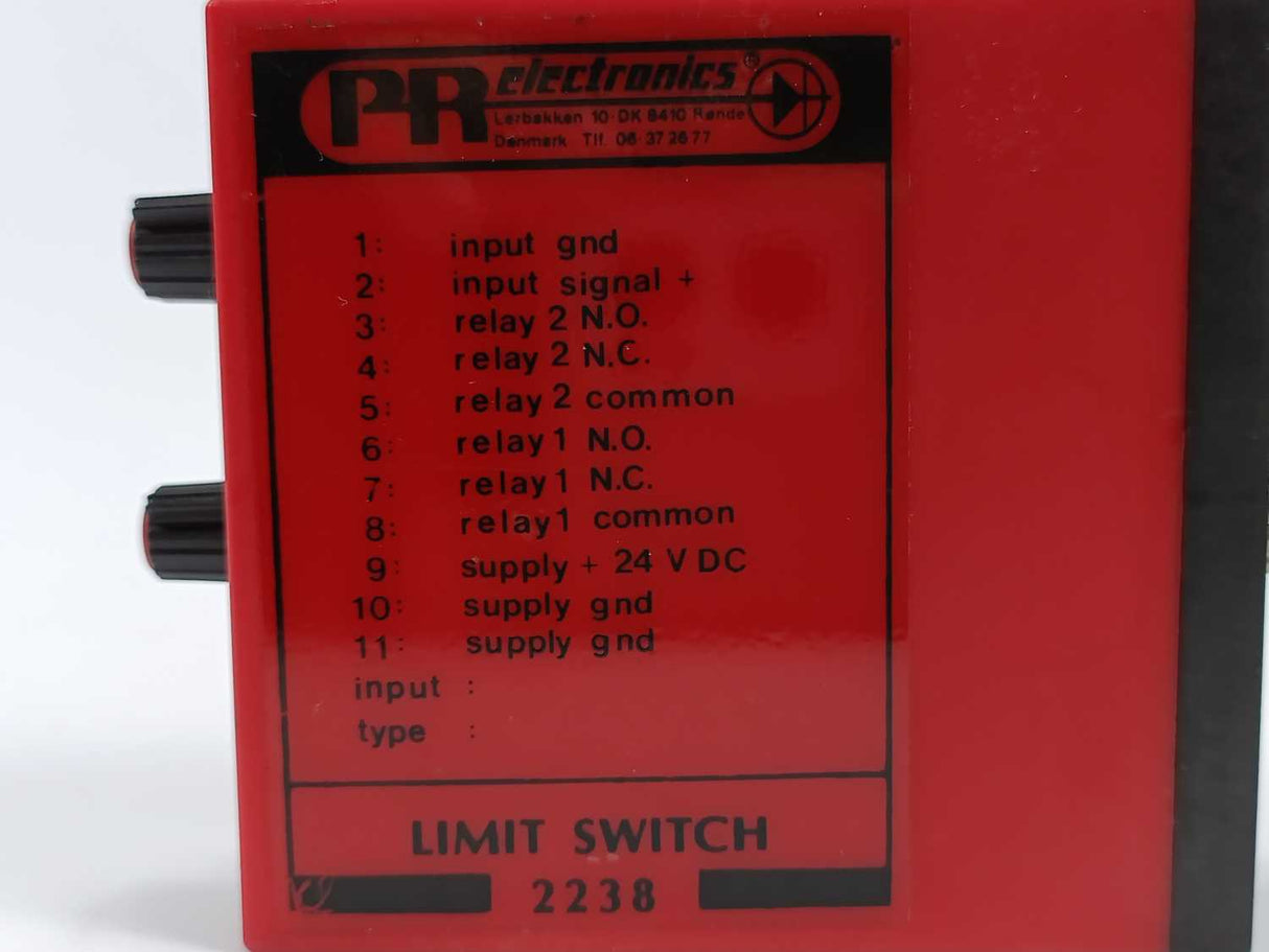 PR Electronics 2238 X1 Limit Switch