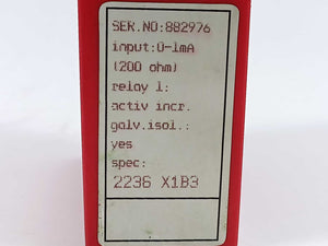 PR Electronics 2236X1B3 LIMIT SWITCH