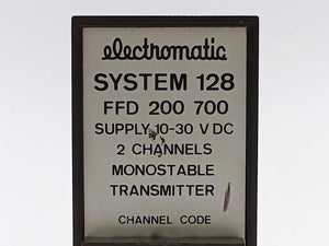 Electromatic FFD 200 700 SUPPLY 10-30 V DC, 2 CHANNELS, MONOSTABLE TRANSMITTER