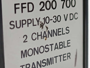 Electromatic FFD 200 700 SUPPLY 10-30 V DC, 2 CHANNELS, MONOSTABLE TRANSMITTER