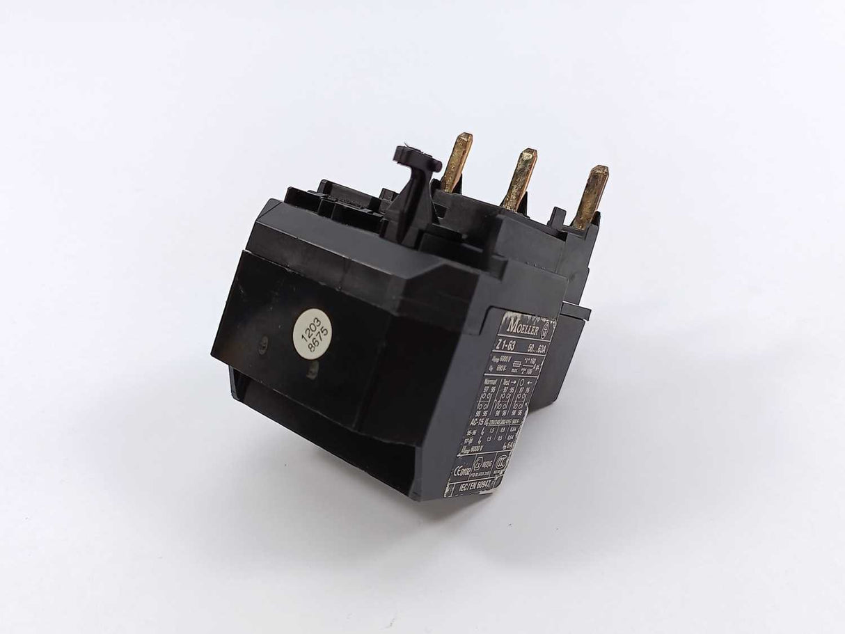 MOELLER Z1-63 Overload Relay 50-63A