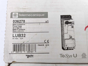 Schneider / Telemecanique 036278 LUB32 Power Base