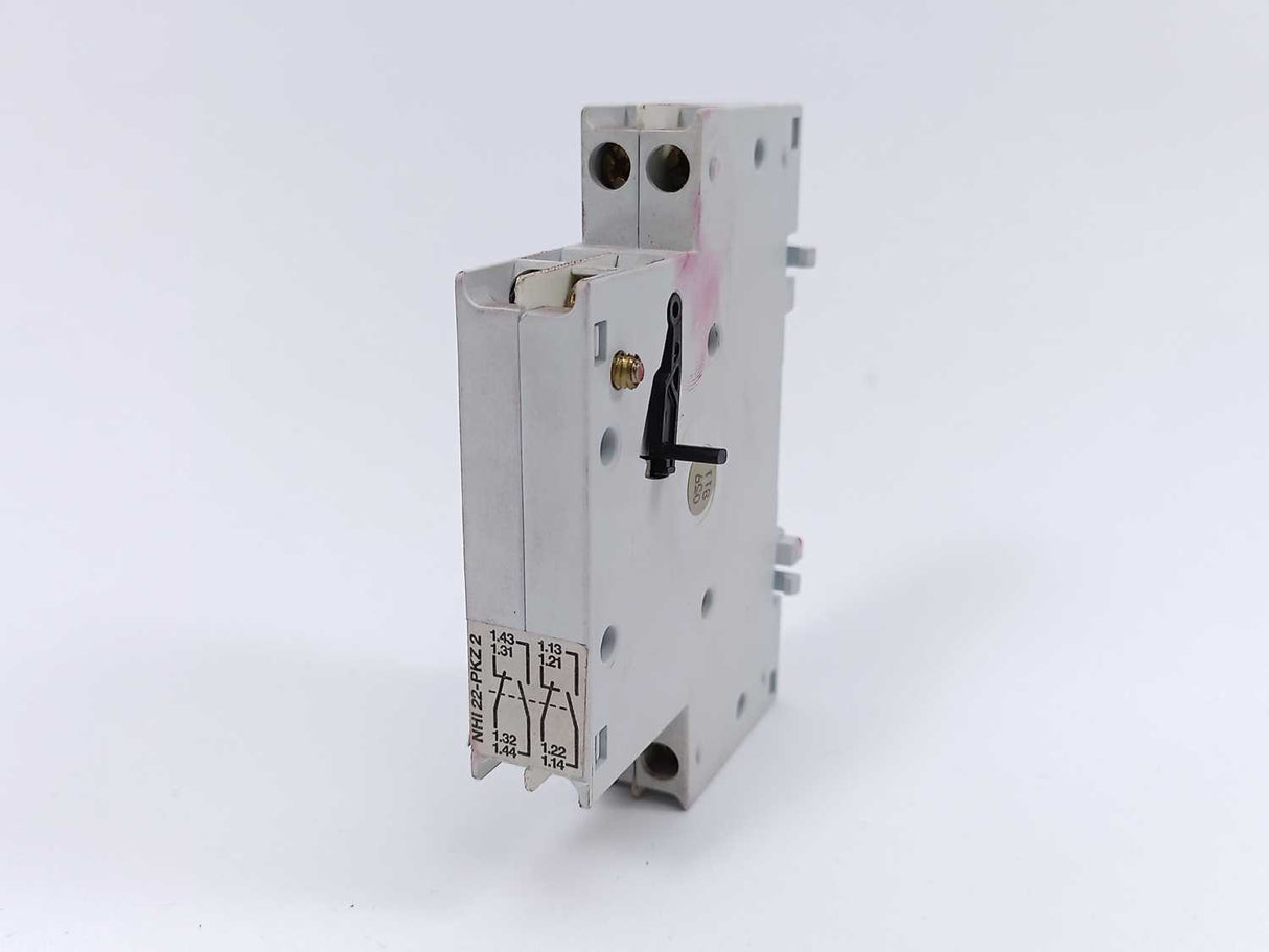 Klockner Moeller NHI22-PKZ2 Side Mount Auxiliary Contact