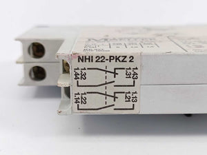 Klockner Moeller NHI22-PKZ2 Side Mount Auxiliary Contact