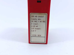 PR Electronics 2226 BOX Adj. Voltage/Current Supply