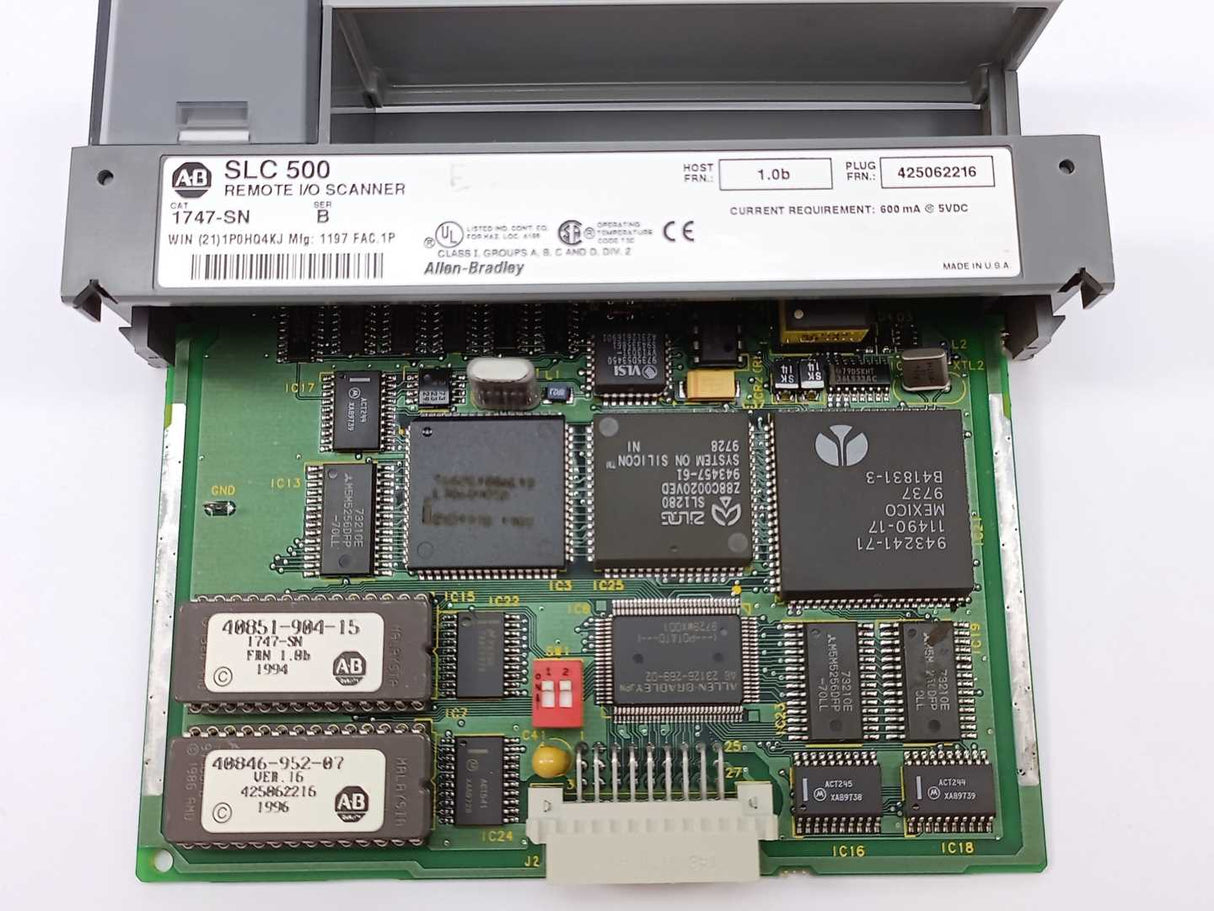 AB 1747-SN SLC 500 Remote I/O scanner ser.B