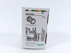Schneider Electric ZB5AW363  illuminated push button blue 3 Pcs.