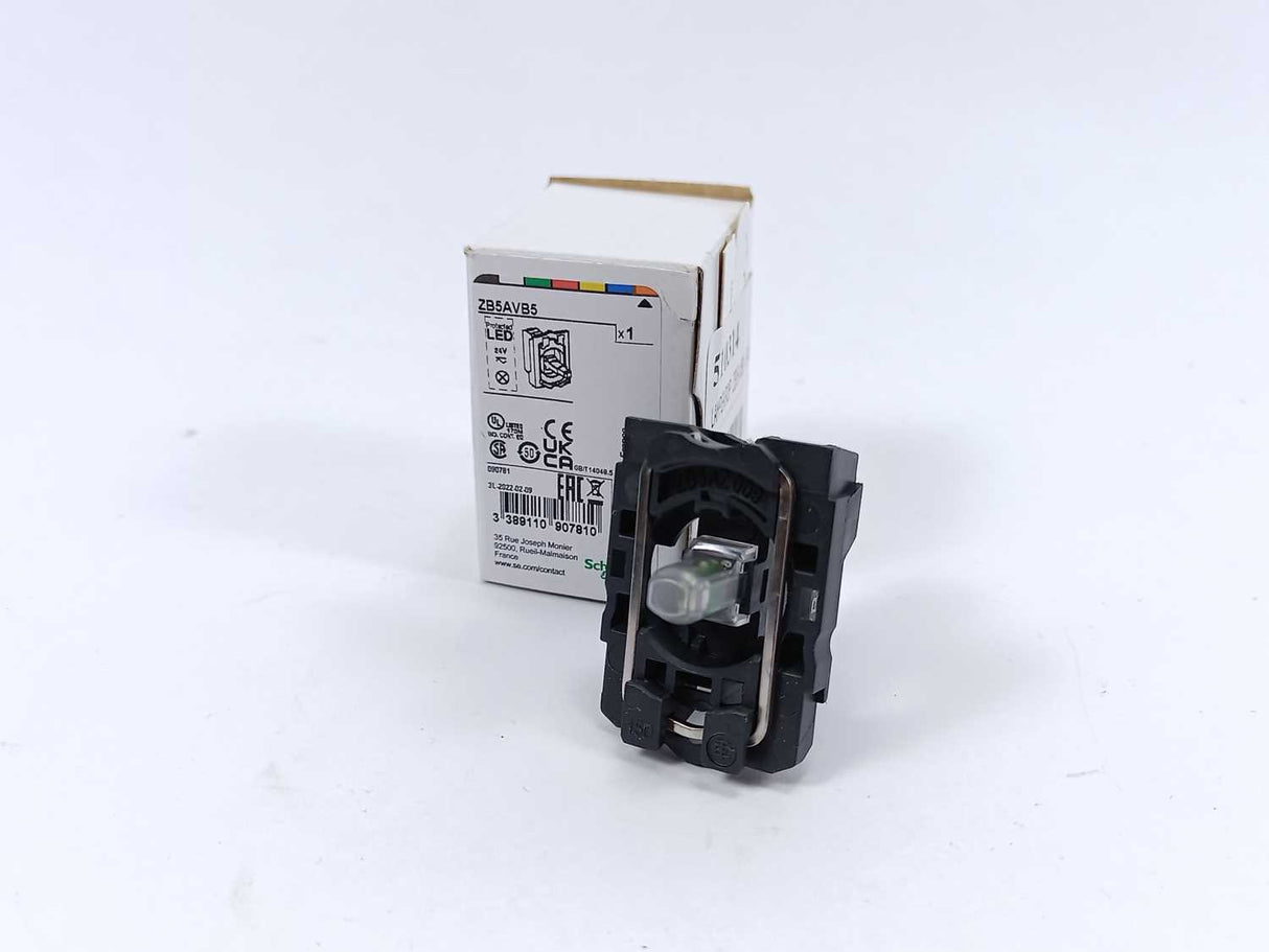 Schneider Electric ZB5AVB5 Light block with body fixing collar orange