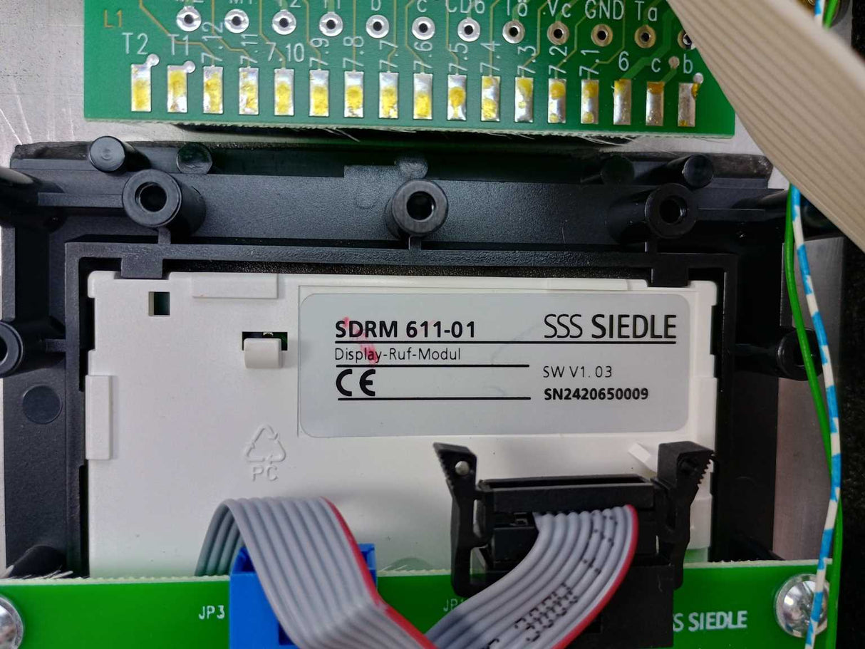 Siedle Doorbell With BCMC 650-0, SBTLM 650-04, SDRM611-01 Modules