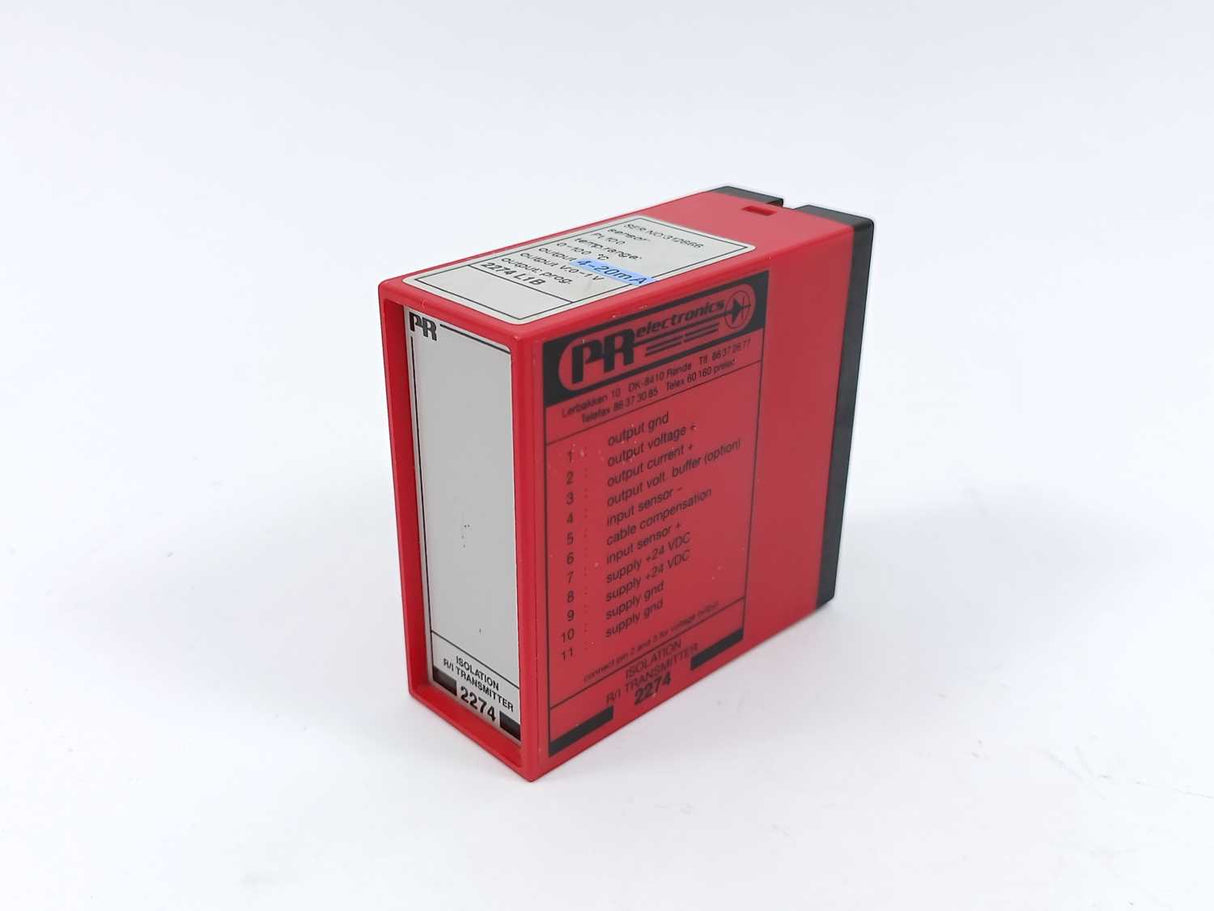 PR Electronics 2274 L1B ISOLATION R/I TRANSMITTER
