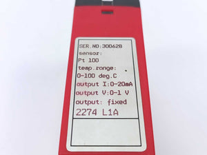 PR Electronics 2274 L1A Isolation R/I Transmitter