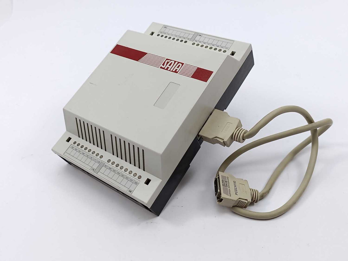 SAIA PCD2 W/ PCD2.K110 CONNECTOR CABLE