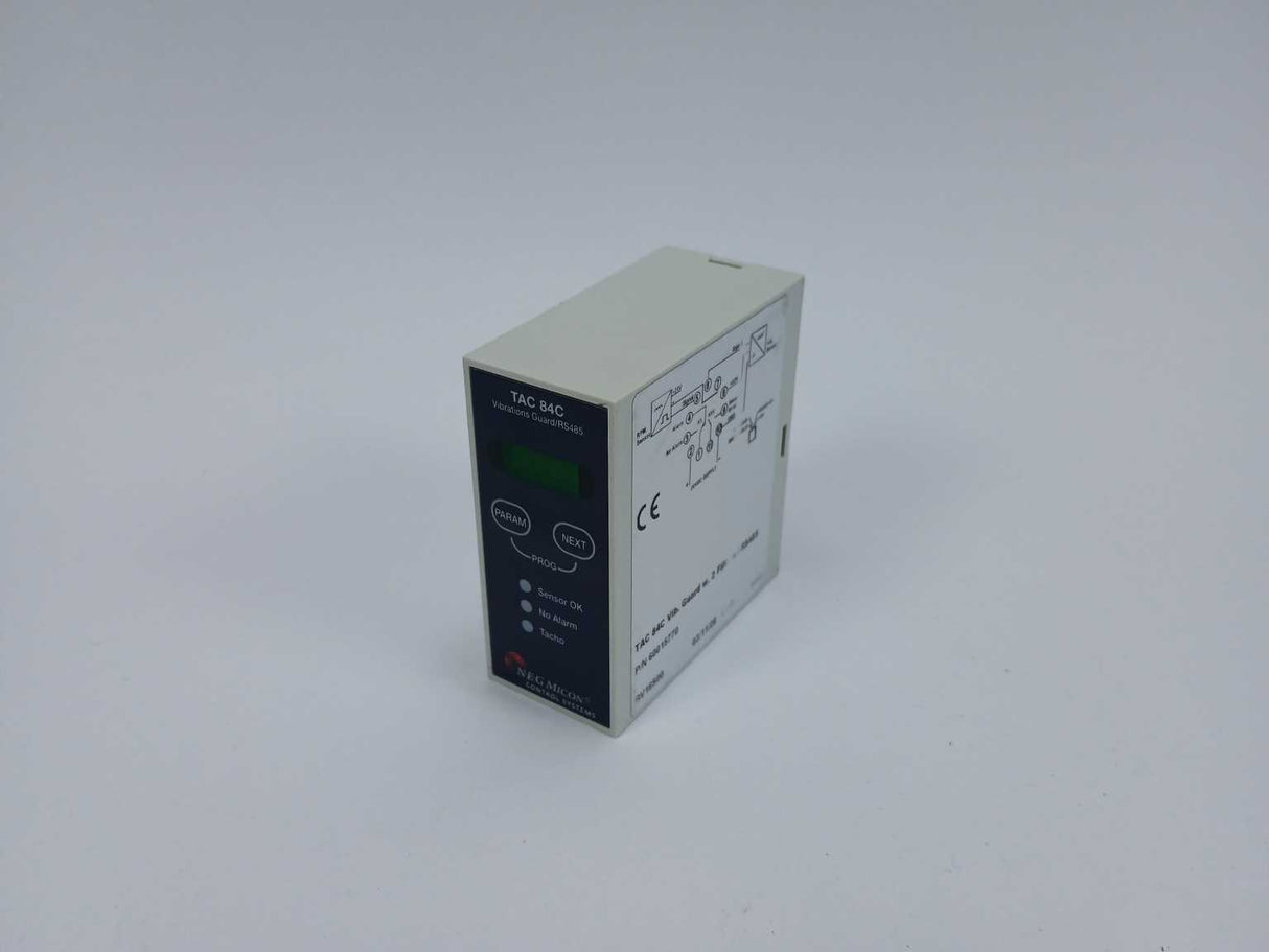 NEG Micon Control Systems 60015770 TAC 84C Vibration Guard w/ 2 Filters / RS485