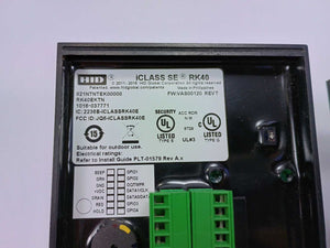 HID 921NTNTEK00000 iCLASS SE RK40