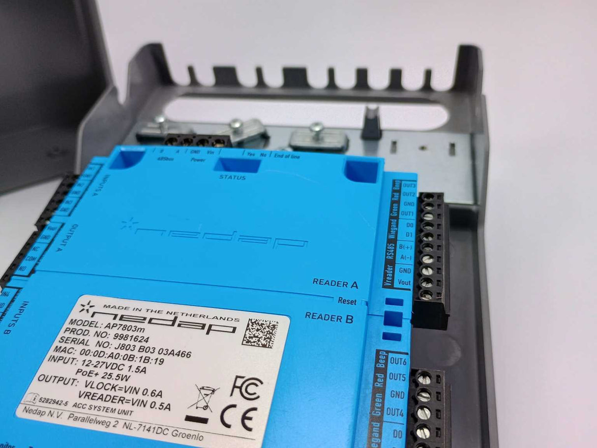 NEDAP AP7803m Door Controller Interface 9981624
