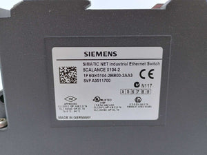 Siemens 6GK5104-2BB00-2AA3 Industrial ethernet switch E04