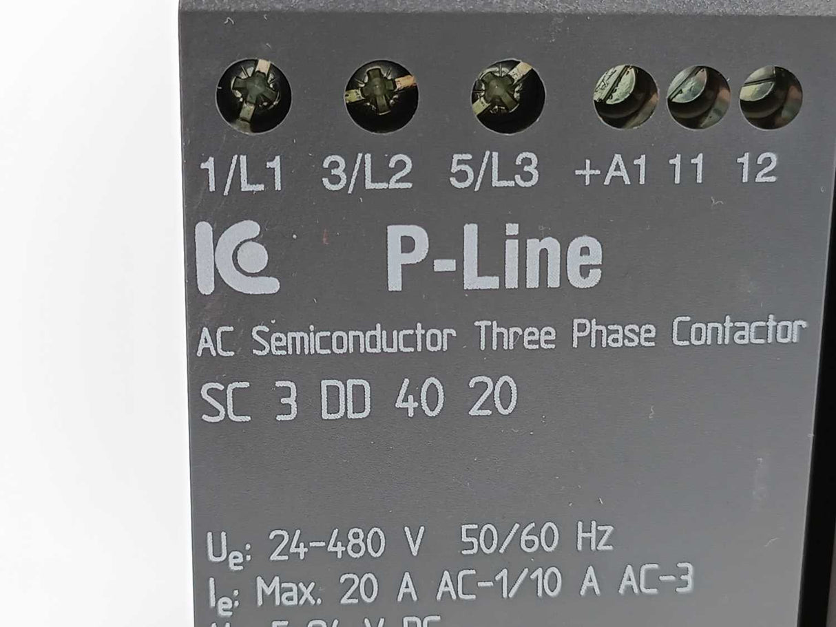 P-Line SC 3 DD 40 20 ACSemiconductor Three Phase Contactor