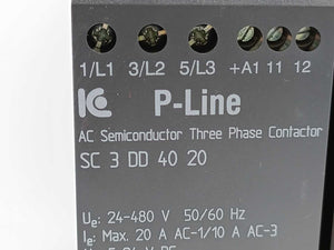 P-Line SC 3 DD 40 20 ACSemiconductor Three Phase Contactor