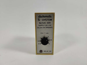 Electromatic SA 205 220 / SA205220 S-System relay 0,15-3 sec 220 VAC