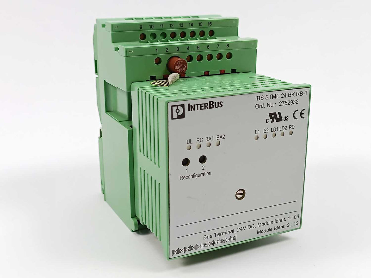 Phoenix Contact 2752932 IBS STME 24 BK RB-T Bus Terminal 24VDC
