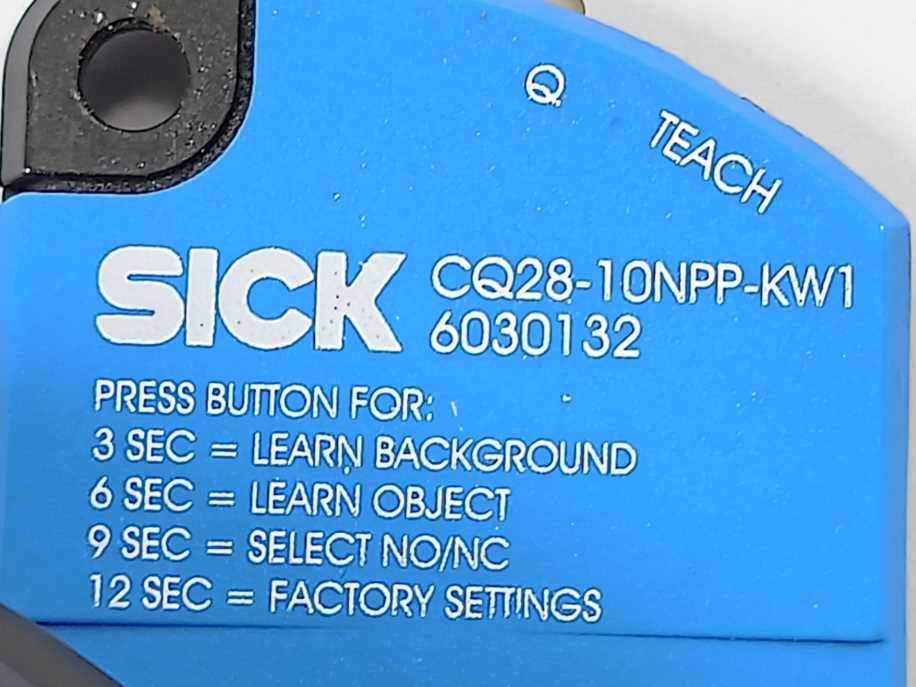 SICK 6030132 CQ28-10NPP-KW1 Capacitive Proximity Sensors