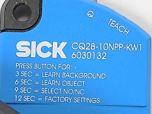 SICK 6030132 CQ28-10NPP-KW1 Capacitive Proximity Sensors