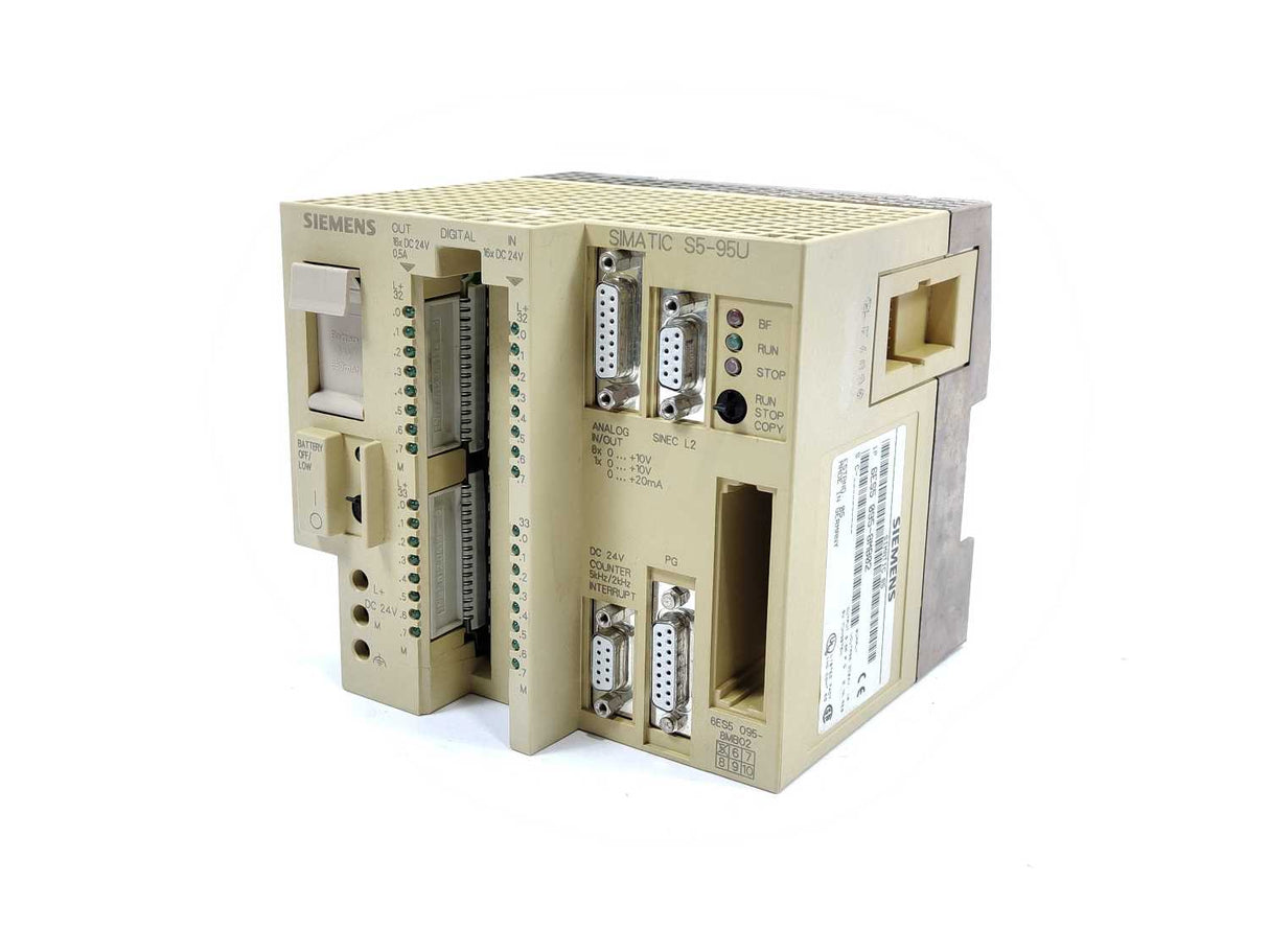 Siemens 6ES5095-8MB02 Simatic S5-95U COMPACT UNIT