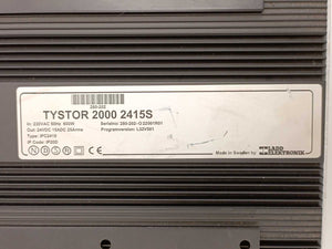 Ladd Elektronik Tystor 2000 2415S 280-202 Battery Charger  24V 25A
