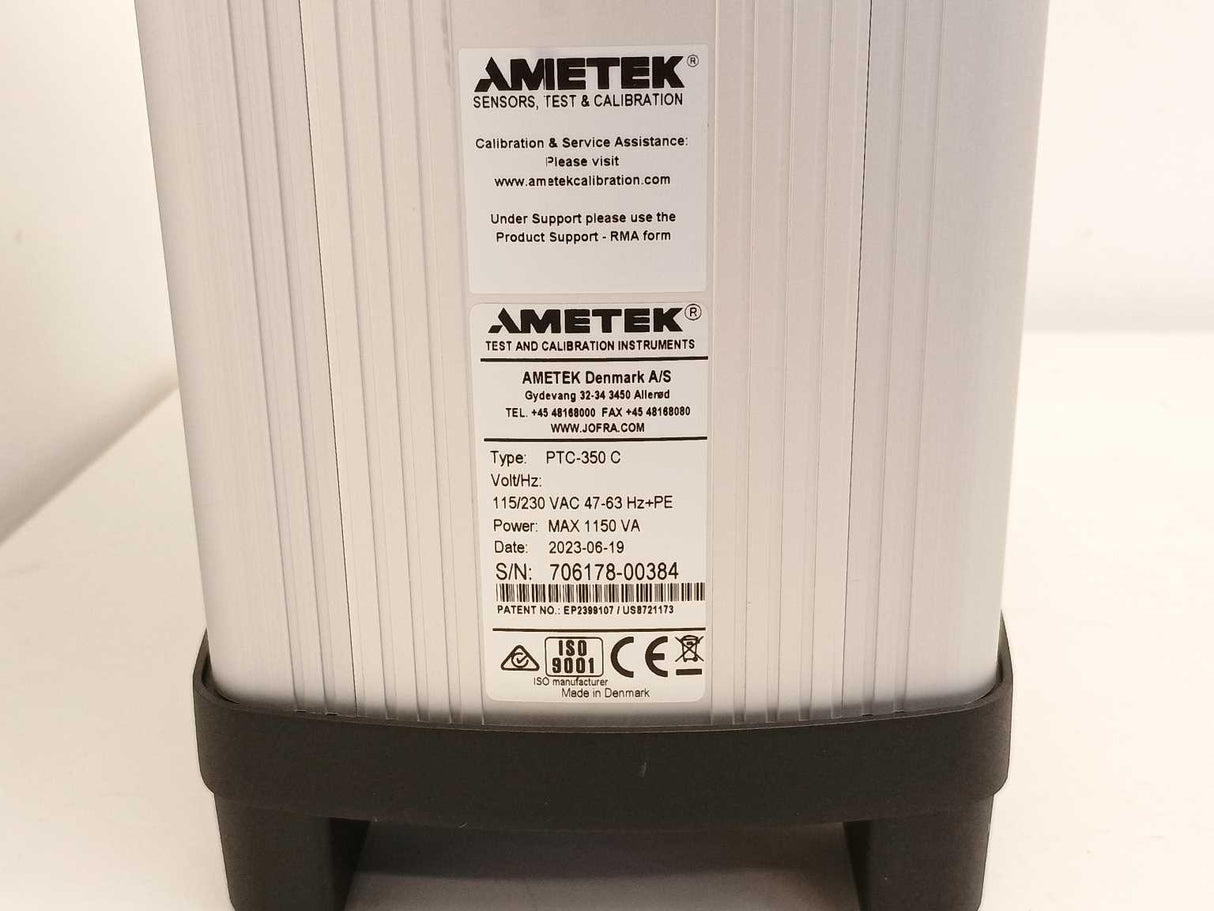 Ametek PTC-350C 115/230 VAC 47-63Hz+PE, MAX 1150 VA