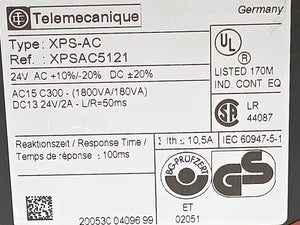 TELEMECANIQUE XPS-AC XPSAC5121