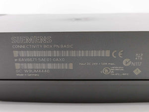 Siemens 6AV6671-5AE01-0AX0 CONNECTIVITY BOX PN BASIC