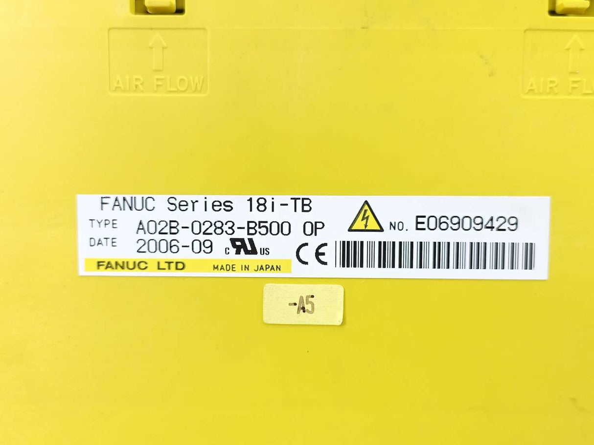 FANUC LTD A02B-0283-B5000P Series 18i-TB MONITOR
