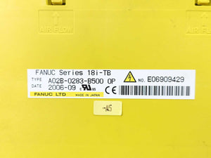 FANUC LTD A02B-0283-B5000P Series 18i-TB MONITOR
