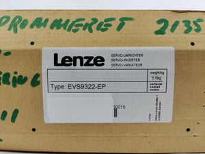 LENZE EVS9322-EP 00421345 Servo Inverter