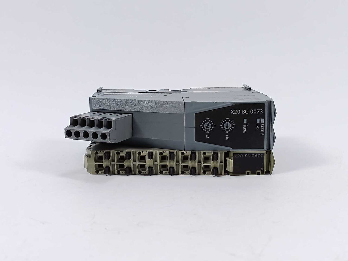 B&R X20BC0073 Bus Controller with X20BB80, X20BC0073